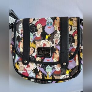 Loungefly Disney Villains Multicolor Crossbody Bag